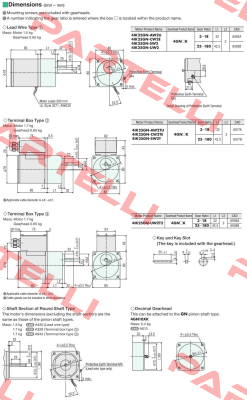 4IK25GN-SW2 / 4GN15K Oriental Motor