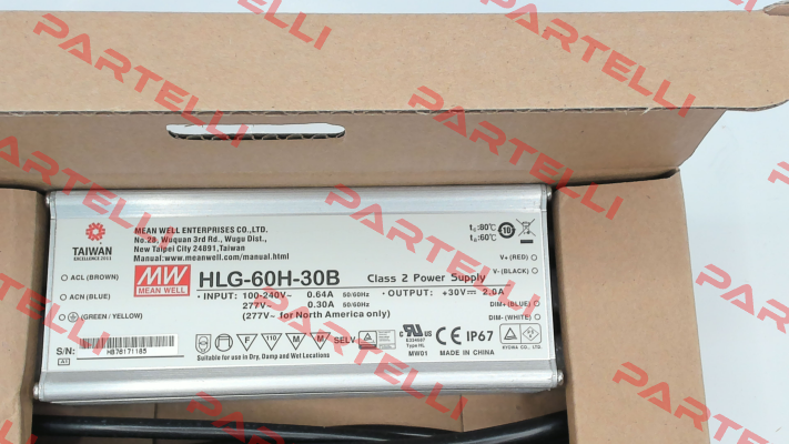 HLG-60H-30B Mean Well