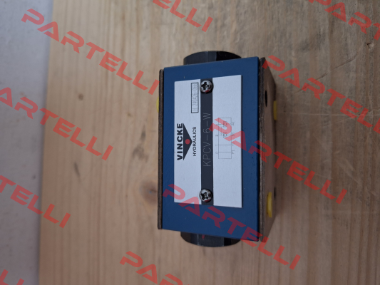 type: KPCV-6-W, VNKAN06001 VINCKE HYDRAULIC