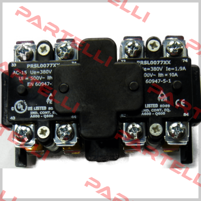 PRSL0077XX/Contact element - SPA - double - 2×(2NC+2NO) Ter Tecno Elettrica Ravasi