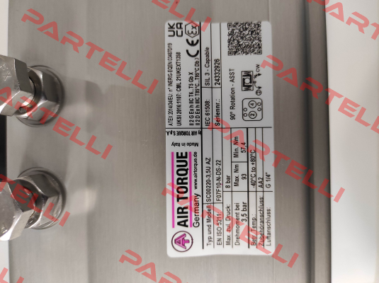 AT351US07 (SC00220-3,5UF07F1022AZ) Air Torque