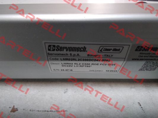 LMR02 RL2 C300 ROE FC2 GI24 RPT90 Servomech