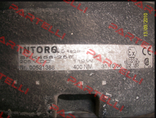 BFK458-25E Intorq