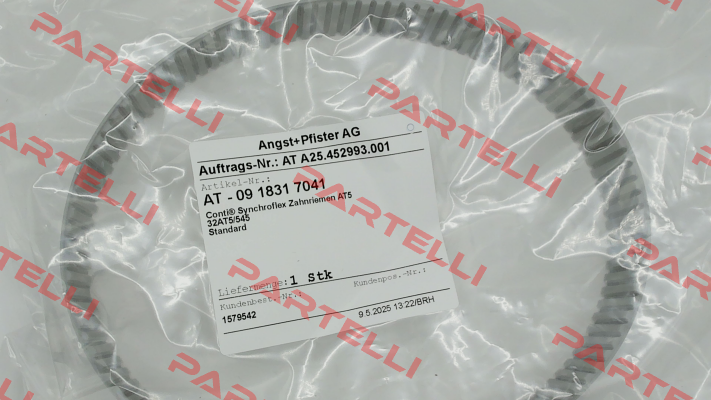 P/N: 0918317041, Type: 32AT5/545 Angst-Pfister