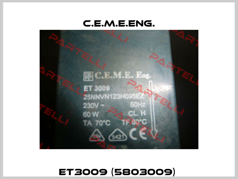 ET3009 (5803009)  C.E.M.E.Eng.