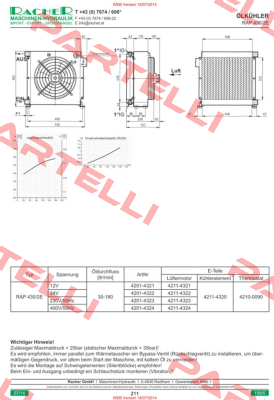 RAP 430/2E Sesino