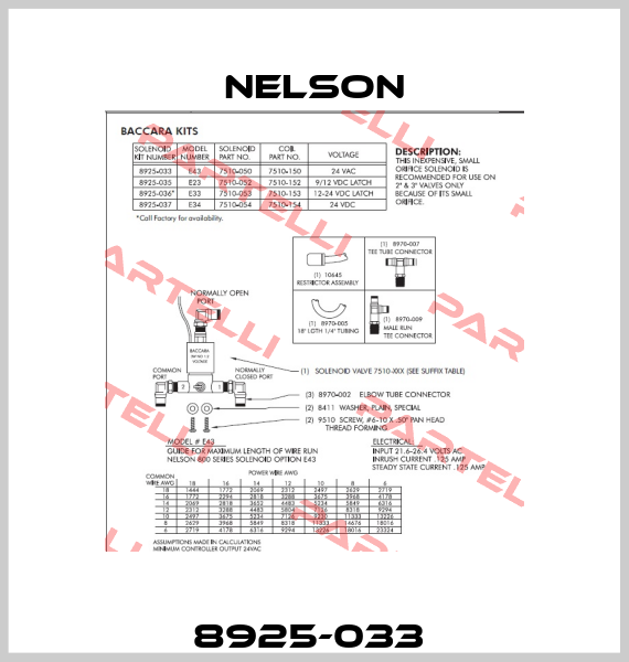 8925-033  Nelson
