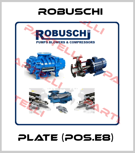 Plate (Pos.E8)  Robuschi