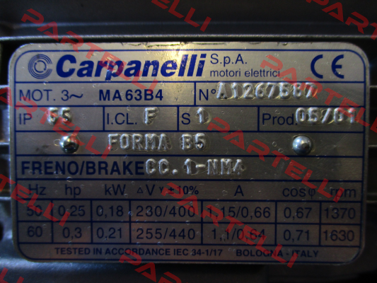 Typ 63L/4-BR (MA63b4)  Carpanelli