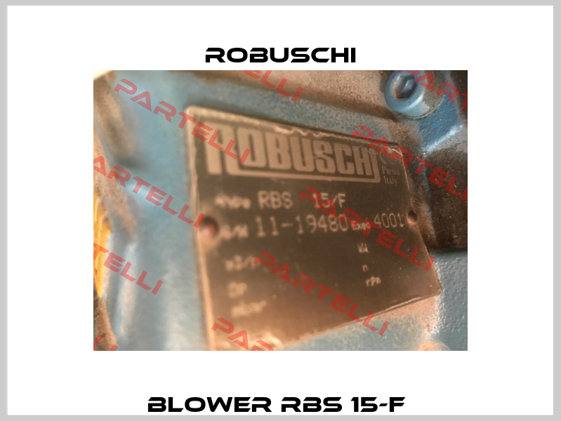 Blower RBS 15-F  Robuschi