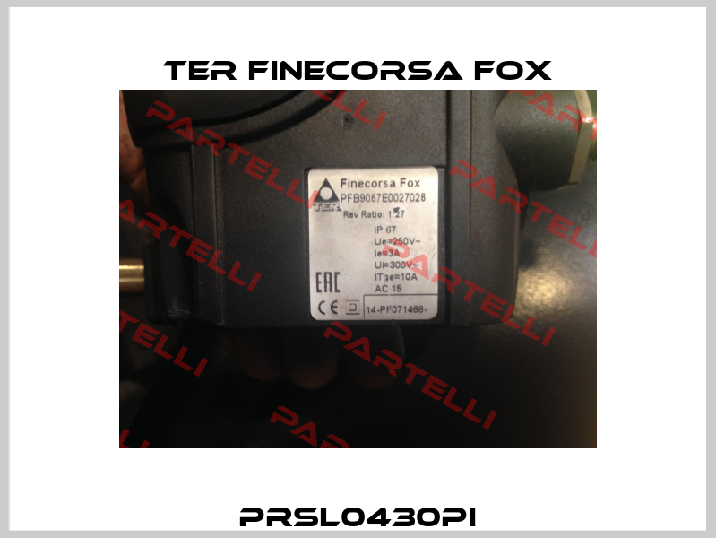 PRSL0430PI TER FINECORSA FOX