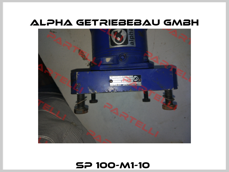  SP 100-M1-10   Alpha Getriebebau GmbH