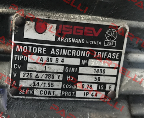 Type A 80 B4 -  ghisa  Isgev