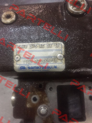 SH6V 075 AC DX 18 - obsolete, replaced by S6CV11B00028, S6CV 075 M AC 06 D 18 HER 35 35 22  Sam Hydraulik