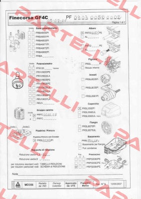 GF4C ,PF0903 0050 0002 Ter Tecno Elettrica Ravasi