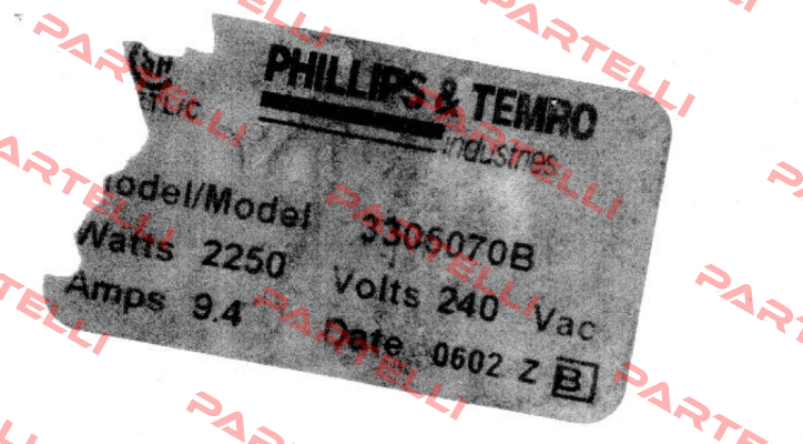 3305070B  Phillips-Temro