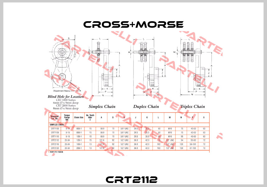 CRT2112  Cross+Morse