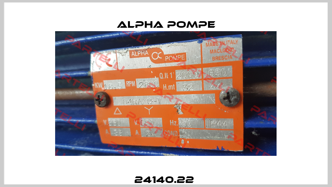 24140.22  Alpha Pompe