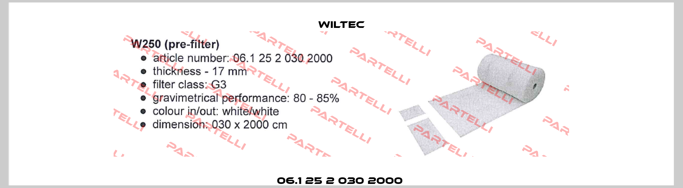 06.1 25 2 030 2000  Wiltec