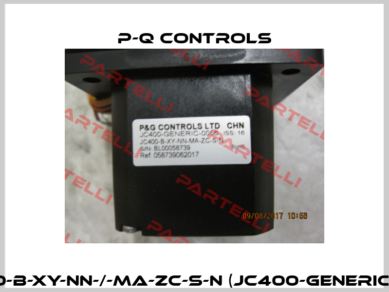 I-JC400-B-XY-NN-/-MA-ZC-S-N (JC400-GENERIC-0056) P-Q Controls