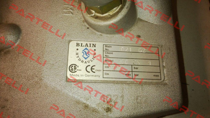 Obsolete 1021 G2 replaced by (104967) 1.5" EV 100 /  1 / 24DC1  Blain Hydraulics