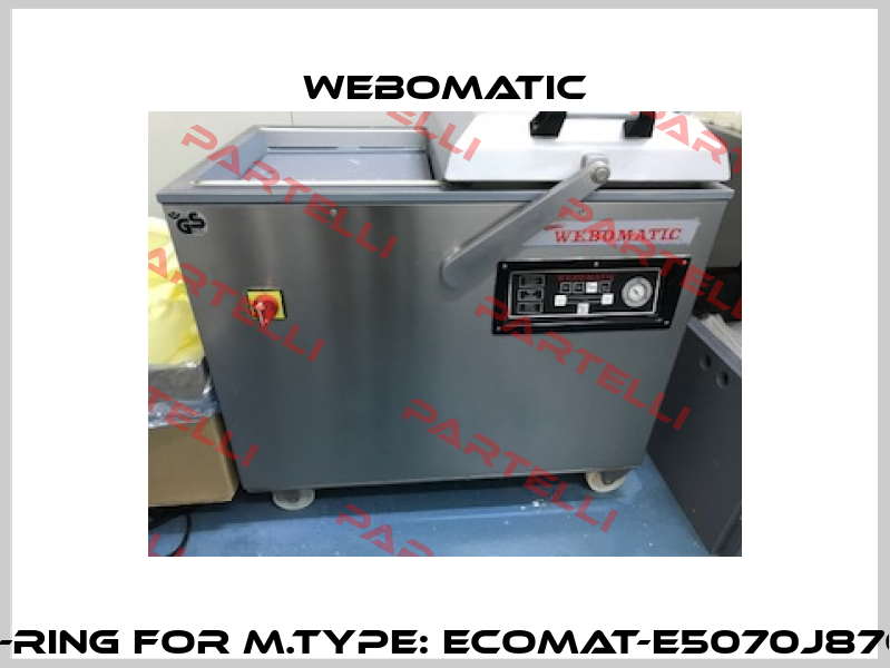 O-Ring For M.Type: ECOMAT-E5070J876  Webomatic