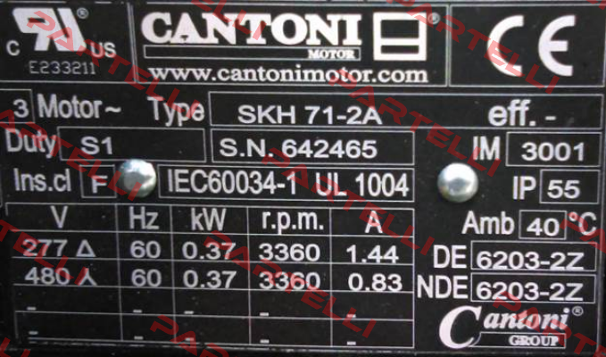 SKH 71-2A Cantoni