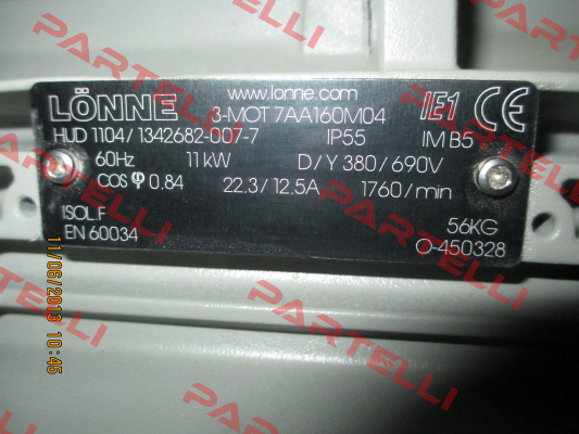 3-MOT 7AA160M04  Lönne