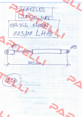 084 352 / 400N Stabilus