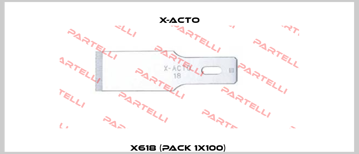 X618 (pack 1x100)  X-acto