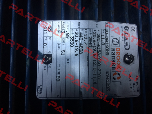 WU-DA160MB E941893 Nuova General Instruments