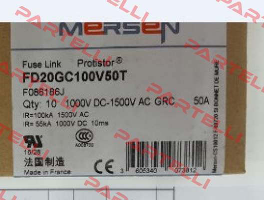 FD20GC100V50T Mersen