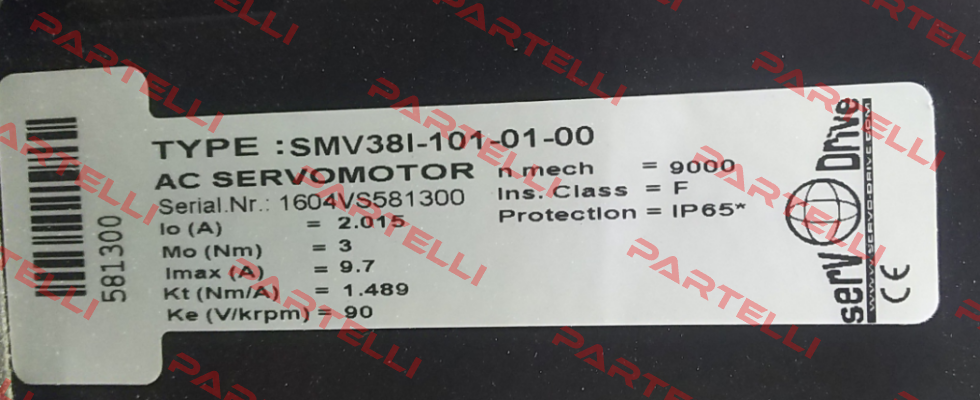 SMV38I-101-01-00 Servotecnica