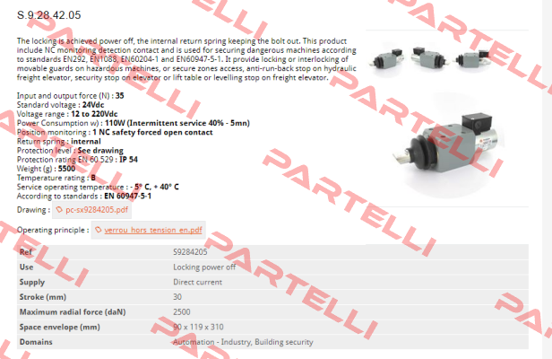 1BS2820A55 Mecalectro