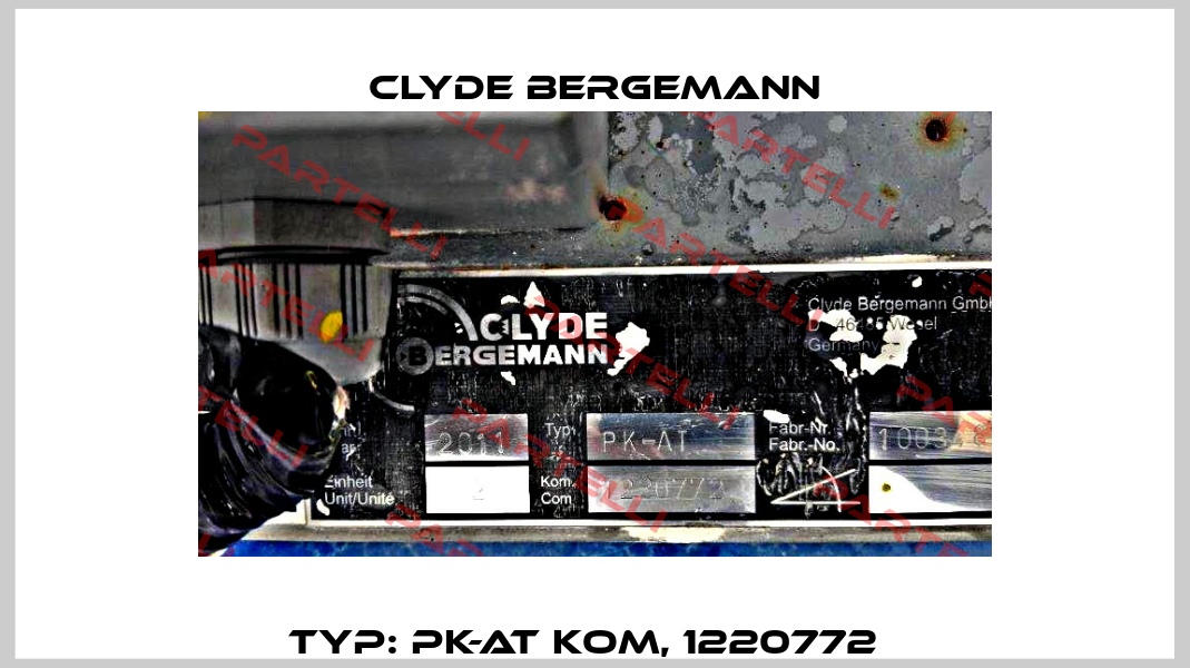 Typ: PK-AT Kom, 1220772   Clyde Bergemann