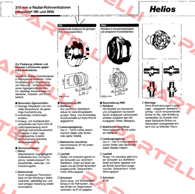 RR 315 (05920) Helios
