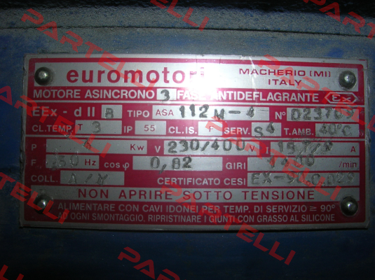 Brake for ASA 112 M-4  Euromotori