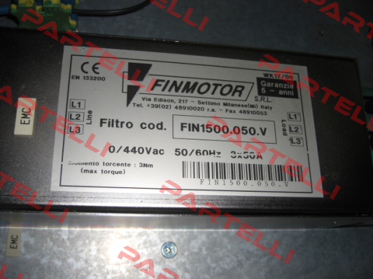 FIN1500.050.V  Finmotor