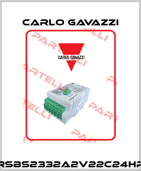 RSBS2332A2V22C24HP Carlo Gavazzi