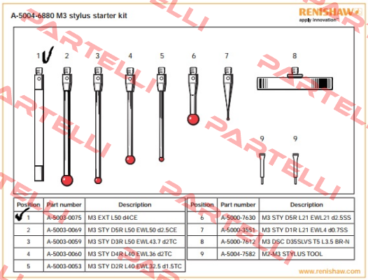 A-5003-0075 Renishaw