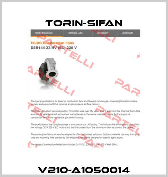 V210-A1050014 Torin-Sifan