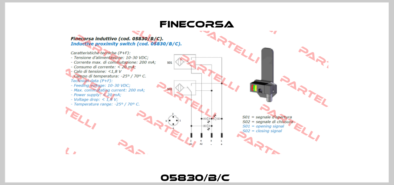 05830/B/C  Finecorsa
