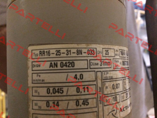 RR16-25-31-8N-033 Actaris [Itron]