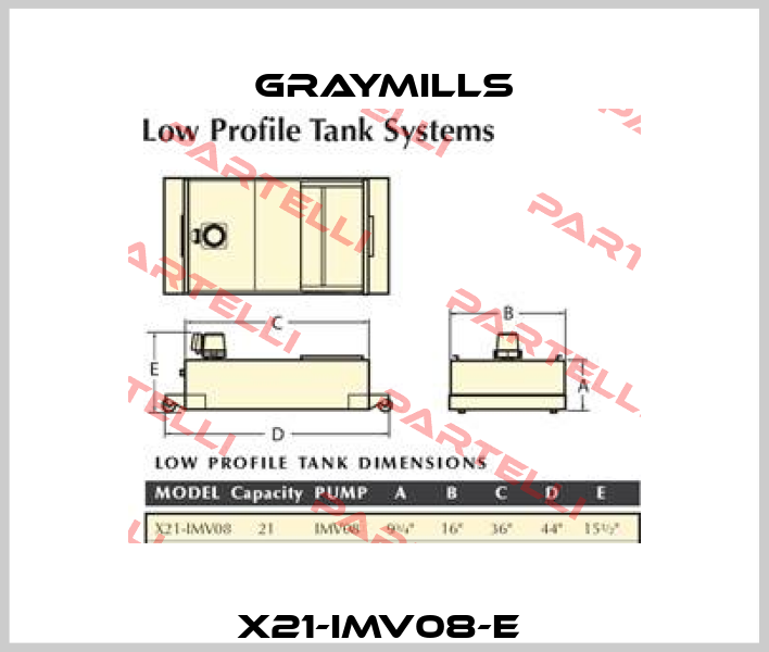 X21-IMV08-E  Graymills