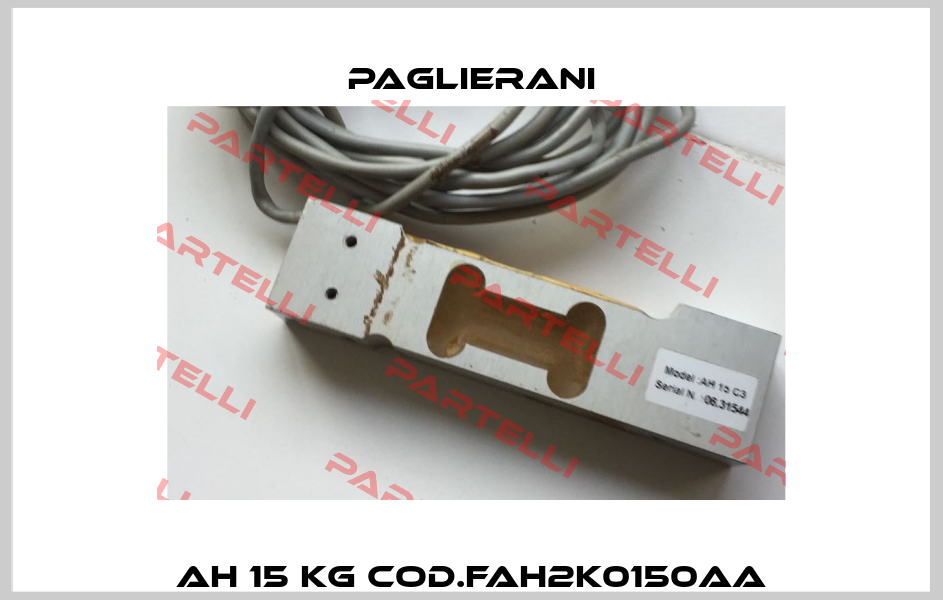 AH 15 Kg cod.FAH2K0150AA Paglierani