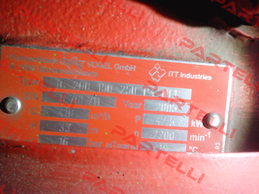 IC 200-150-250 P4  NI 1  Vogel