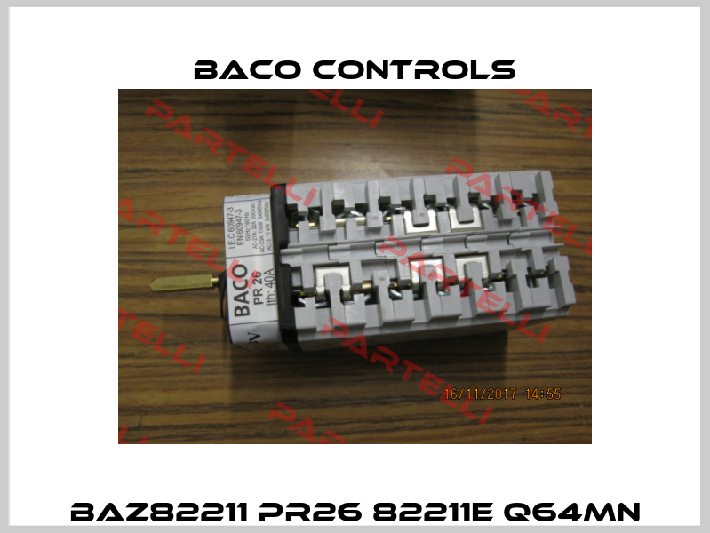 BAZ82211 PR26 82211E Q64MN Baco Controls