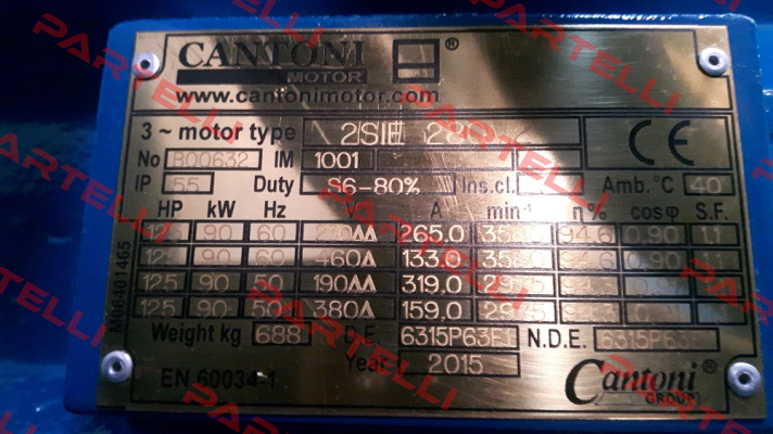 Type: 2SIE280M2 Cantoni