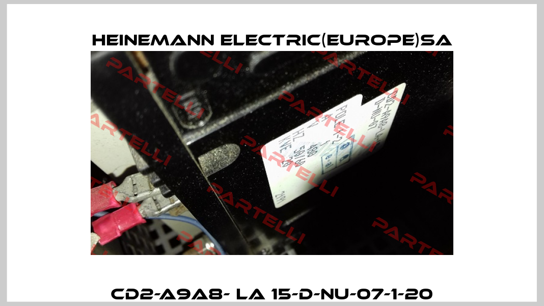CD2-A9A8- LA 15-D-NU-07-1-20 HEINEMANN ELECTRIC(EUROPE)SA