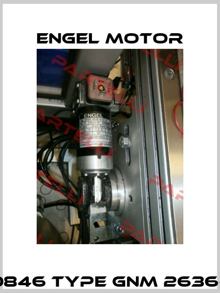 35000846 Type GNM 2636-A 30:1 Engel Motor